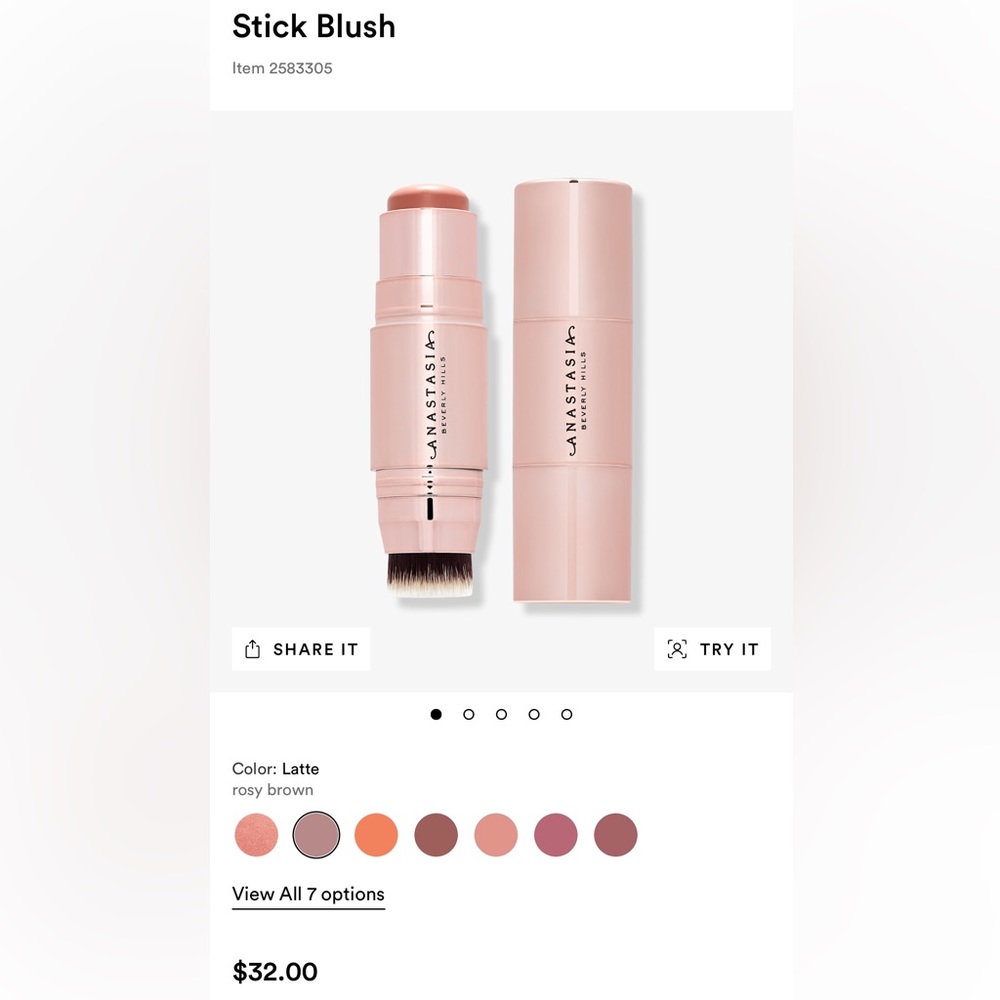 Anastasia Beverly hills stick blush